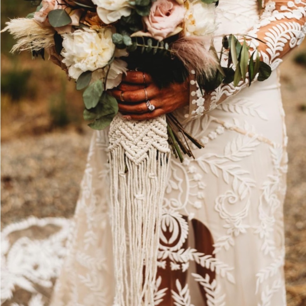 Boho Western Wedding Dress